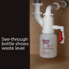7078713 | Gleco Trap System® 64 oz. | See-through bottle shows waste level.
