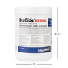 DisCide Ultra Towelettes XL 60/Canister | Ready-to-use quaternary ammonium formula with a patented balance of detergents, emollients, and 63% isopropanol.