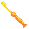 SmileGoods® Y224 Lion Child Toothbrushes | Suction-cup base keeps bristles off counter.