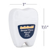 Pocket-sized dispenser holds 12 yards.