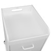Compact Four-Drawer Locking Cart