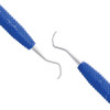 7087798 | Knurling all the way to the working tip adds control when you must "choke up."