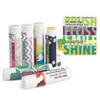 SmileGoods® Personalized Brush Floss Shine Lip Balms 250/Pack 7114520
