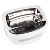 7126211 | P4821 Ultrasonic Cleaner | Polished stainless-steel tank holds items up to 10-1/4" long diagonally.