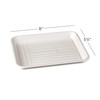 7124108 | ECOsply™ X-Small Biodegradable Instrument Trays 250/Box | Shallow-ribbed design adds stiffness and reduces instrument rolling.