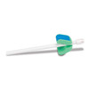 7102413 | Soft-Prop™ Edentulous Mouth Prop | Simply clip a saliva ejector into the prop before or after connecting it to a valve.