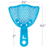 7134325 | Malleable yet rigid metal construction can be gently bent to accommodate irregular anatomies.
