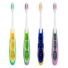 71098121 | Our folding SmileGoods A323 Travel Toothbrush features an easy-grip, non-slip handle that doubles as a vented cover for patients on the go!