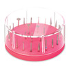 70103291 | Clear Bur Block Covers | Silicone Bur Blocks have magnetic retainers to keeps burs securely in place.
