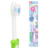 7121363 | GUM Kids Monsterz Child Toothbrushes 12/Pack | Small head with 19 tufts of soft bristles for ages two and up.