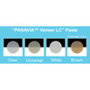 7129982 | PANAVIA™ Veneer LC Intro Kit | Indicated for permanent cementation of veneers, inlays, and onlays under 2mm thick. In clear, universal, brown, or white shades.