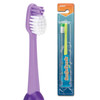 7109844 | Diamond-shaped head has 29 tufts of  extra-soft, flat-trimmed bristles.