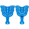 7158230 | Disposable Edentulous Impression Trays Large (Blue) Upper