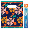 11098177 | 8 x 10 Tooth Tropics Scatter Print Bags 100/Pack | Our colorful, 2-sided Patient Bags feature a fresh, dental-themed design to make your patient home care packages stand out.