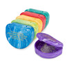 7086010P | Personalized Marbled-Color Retainer Cases