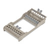70297252 | Color-coded Zirc E-Z Jett instrument organizer cassettes feature antimicrobial additive.