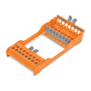 Color-coded Zirc E-Z Jett instrument organizer cassettes feature antimicrobial additive
