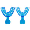 UNiPACK™ Color-Brite Impression Trays Medium Lower 12/Pack