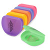 7010398P | Personalized Translucent Tropical Retainer Cases 12/Pack
