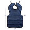 7012710 | Kling-Kuver™ Adult Nylon Dental X-ray Apron | Heavy-duty hanging loops sewn into seams at shoulders. 23"W x 28"L. 5.6 lb.