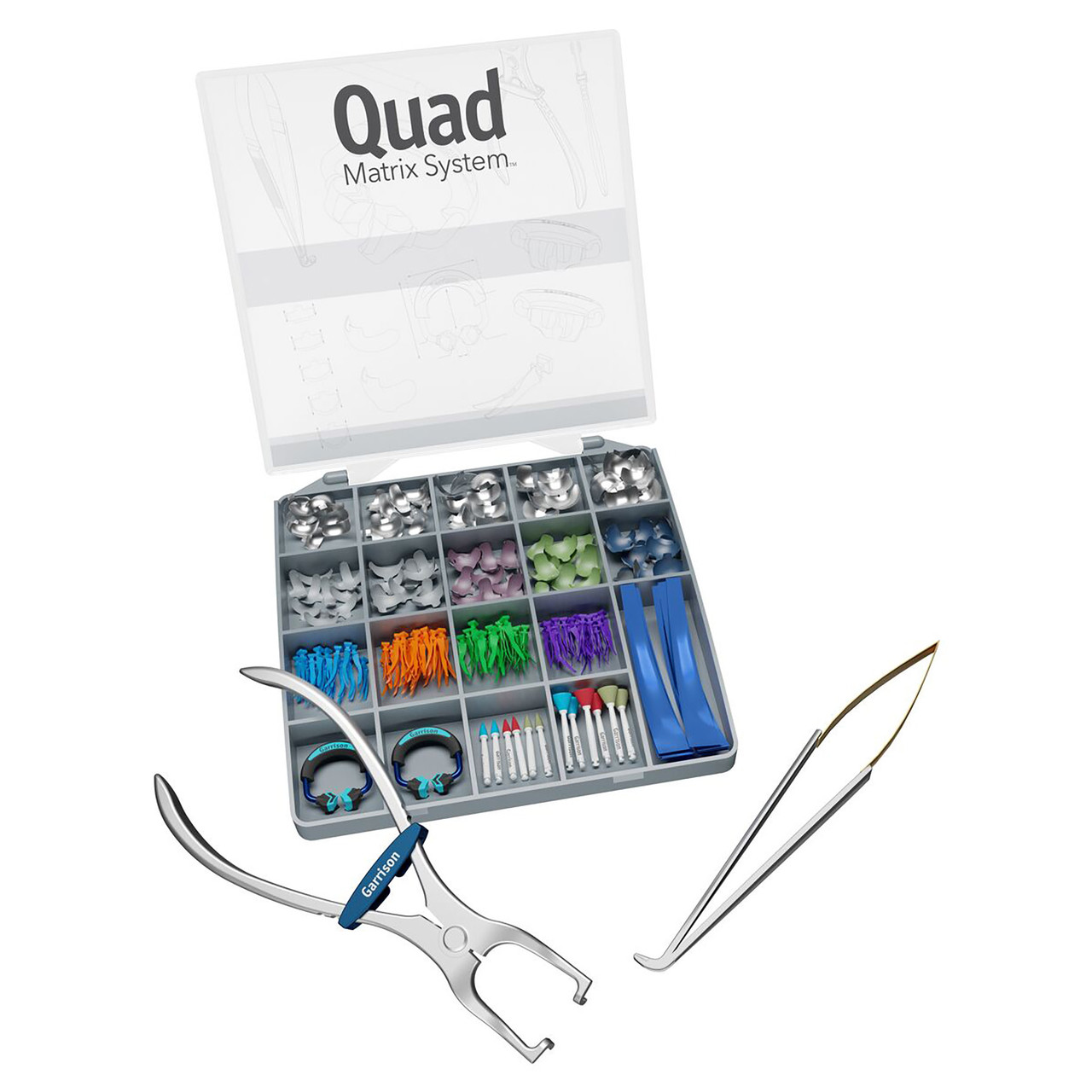 Quad Sectional Matrix System Deluxe Kit | Practicon Inc