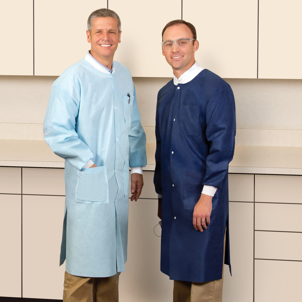 ValuMax Extra-Safe Lab Coats 10/Pack | Practicon Inc