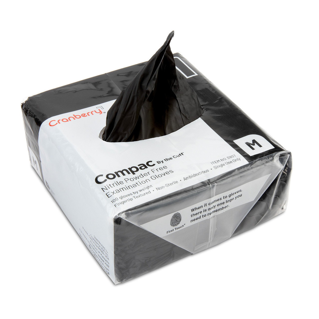 Cranberry® Compac™ Nitrile Exam Gloves 100/Pack | Practicon