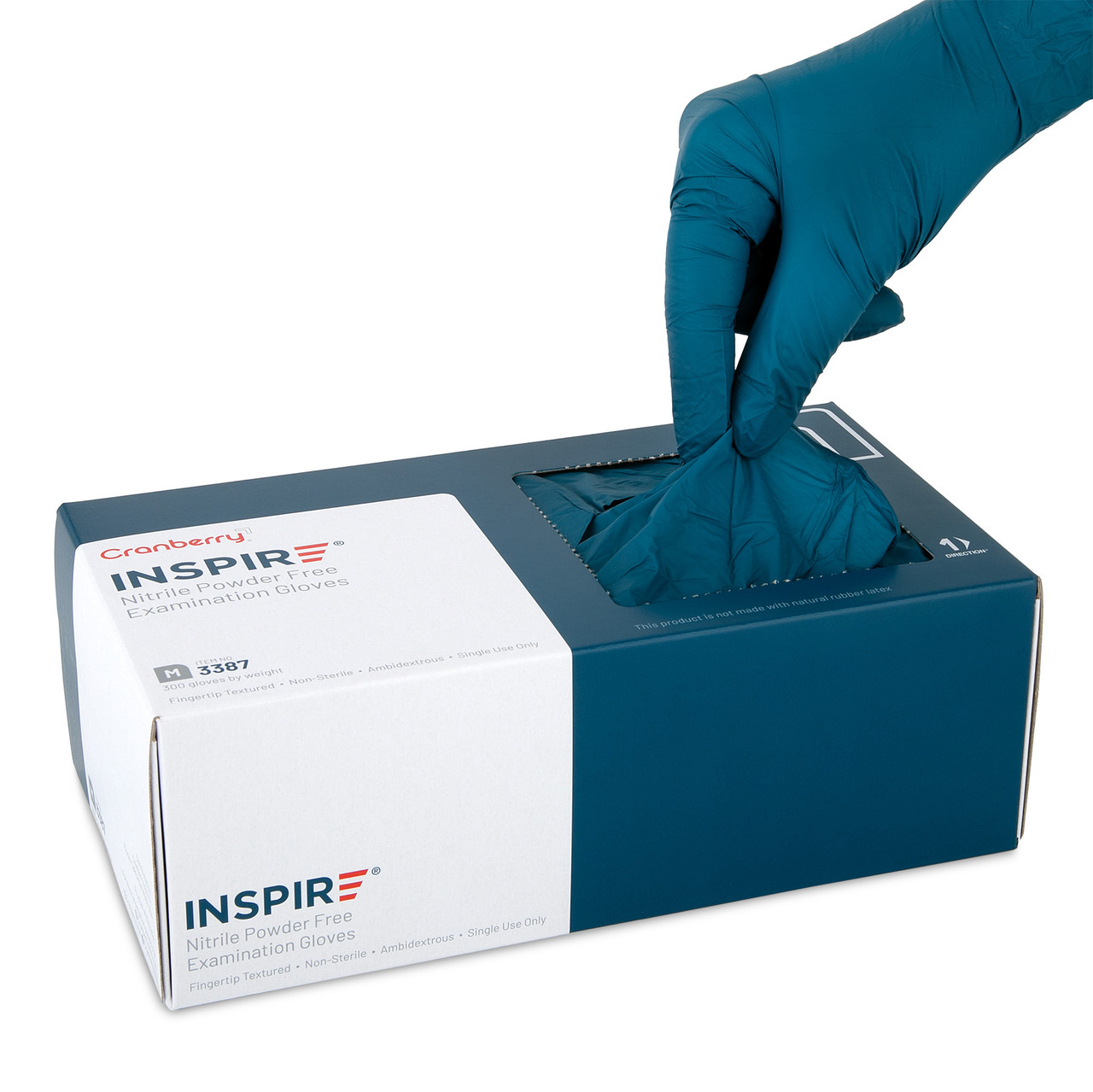 Cranberry® Inspire™ Nitrile Exam Gloves 300/Box | Practicon