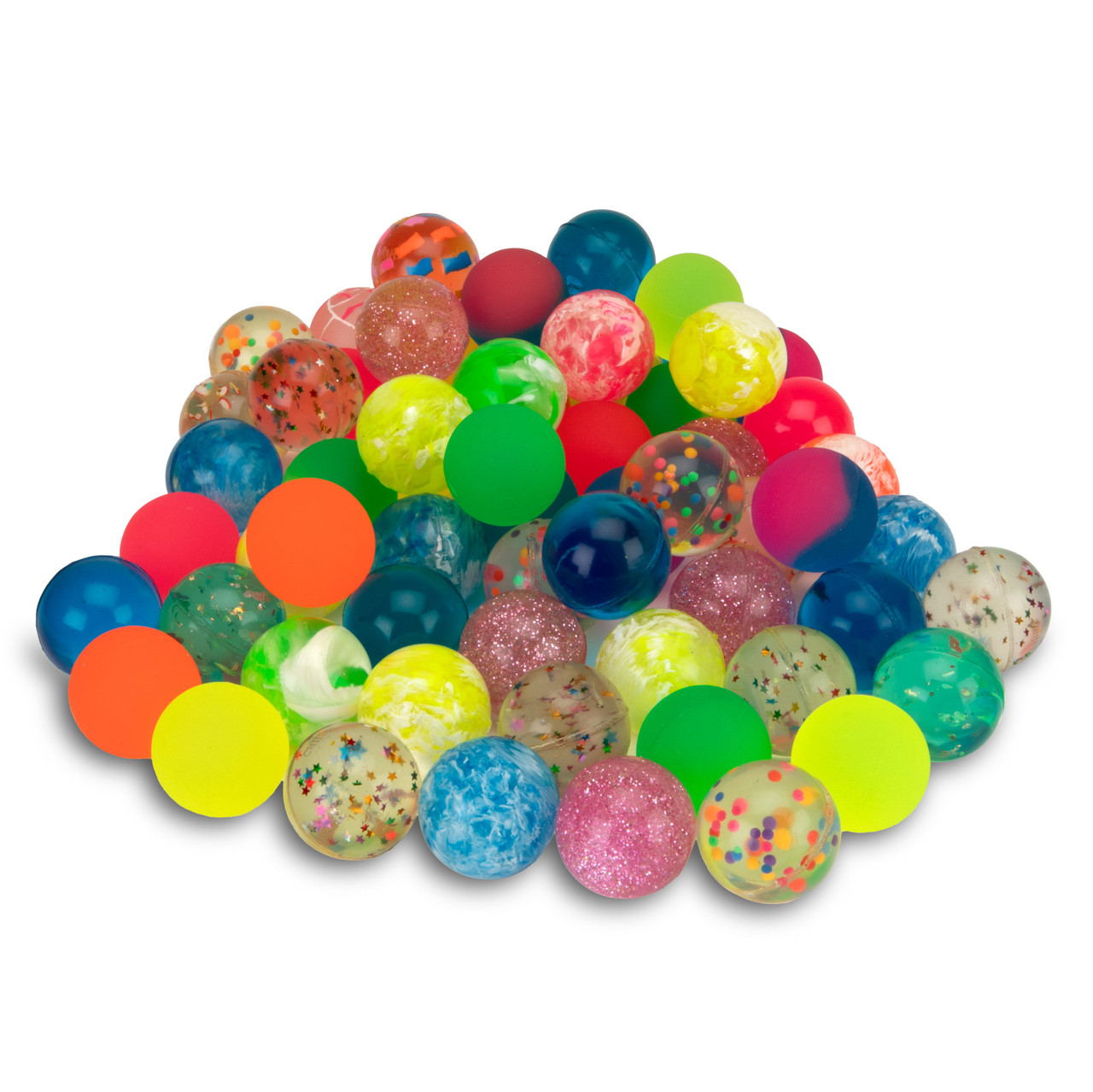 フルーツ/30 38mm Superball Assortment 72/Pack | Practicon Inc