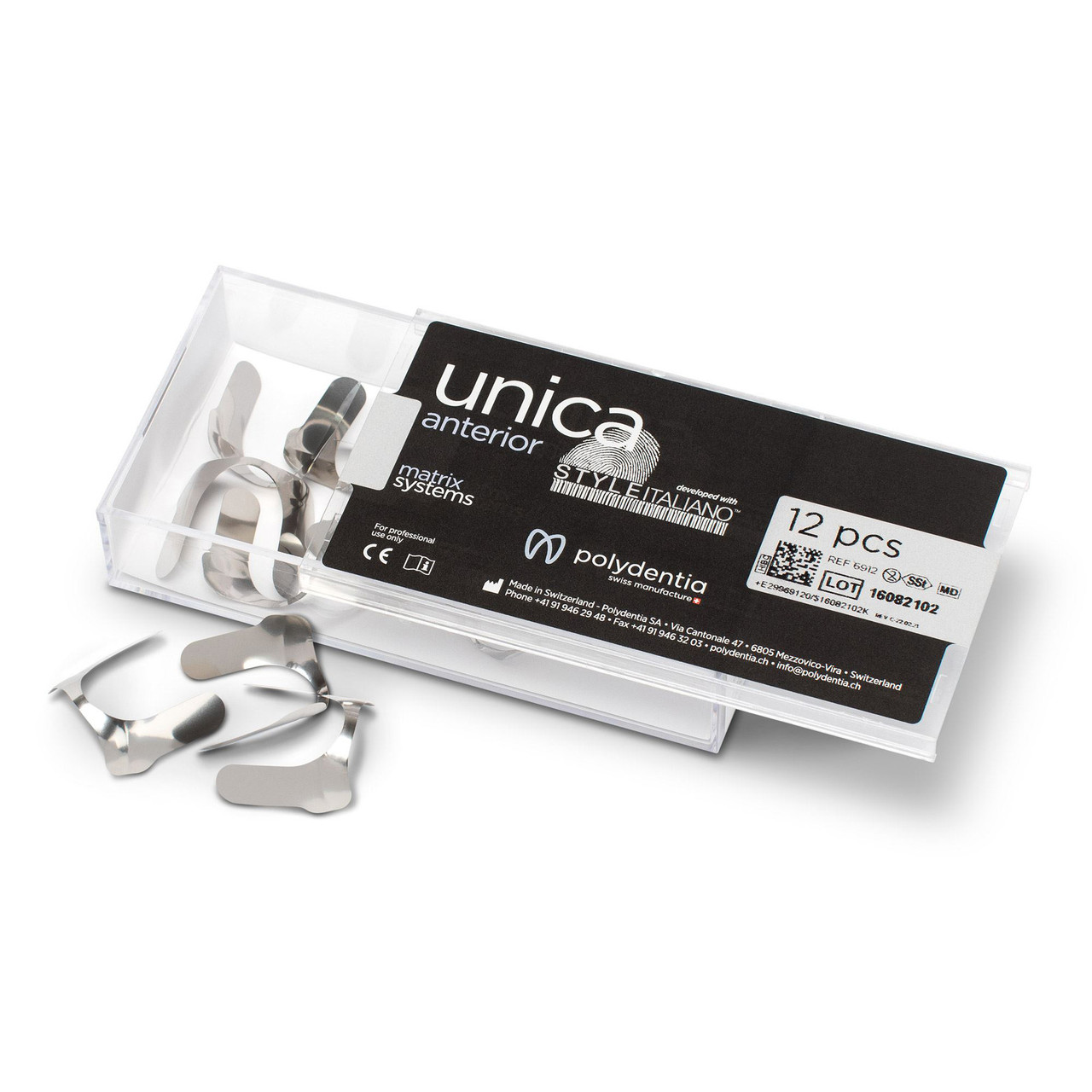 Polydentia Unica Anterior Matrices 12/Pack | Practicon Inc