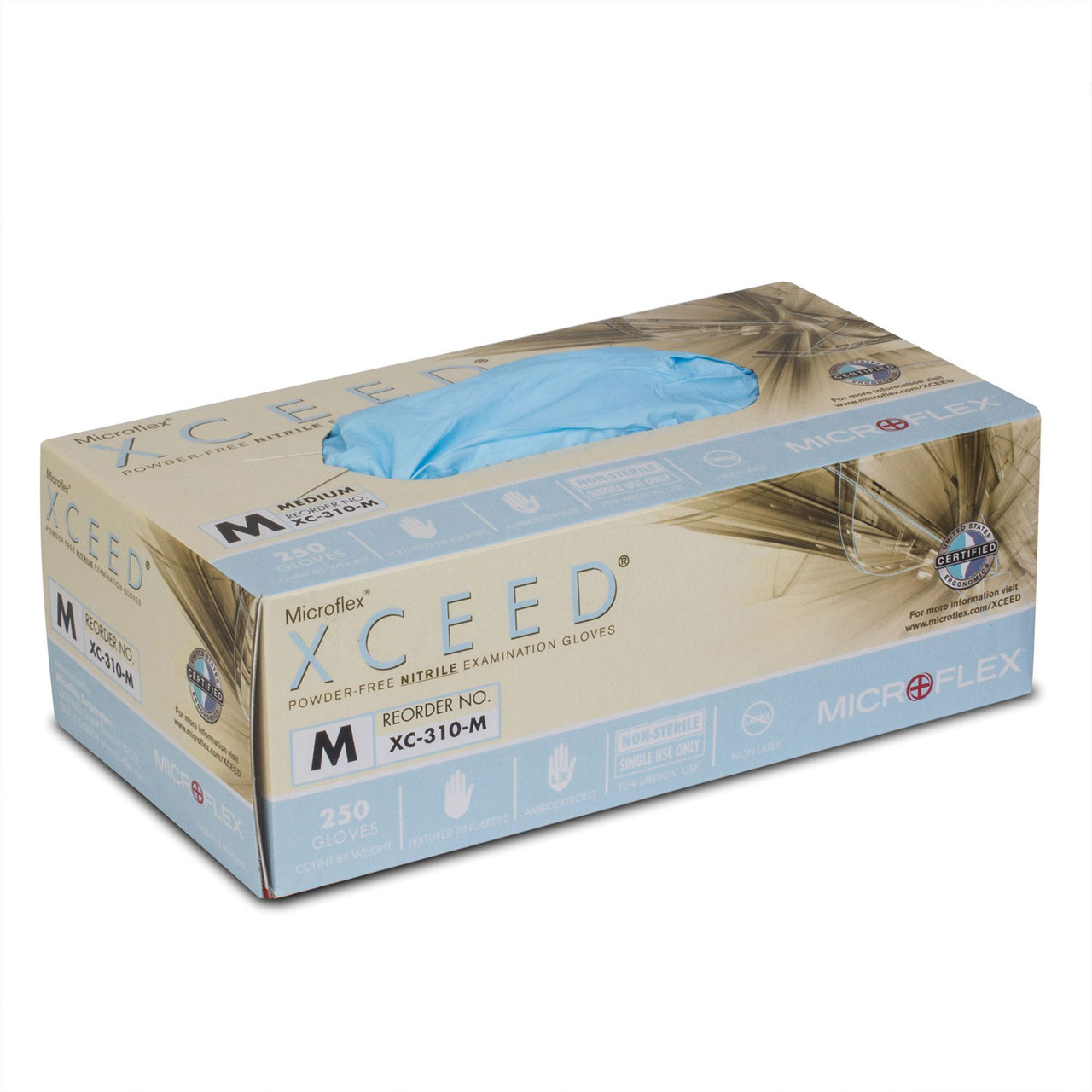 Microflex® XCEED® Nitrile Gloves 250/Box | Practicon Inc