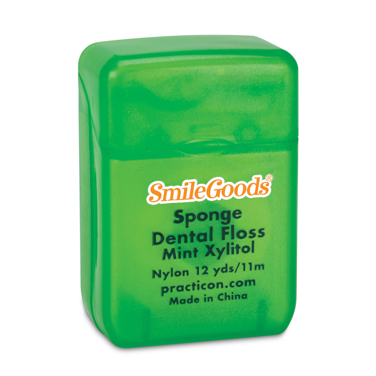 SmileGoods® Mint Xylitol Sponge Floss 12 yds. 72/Case