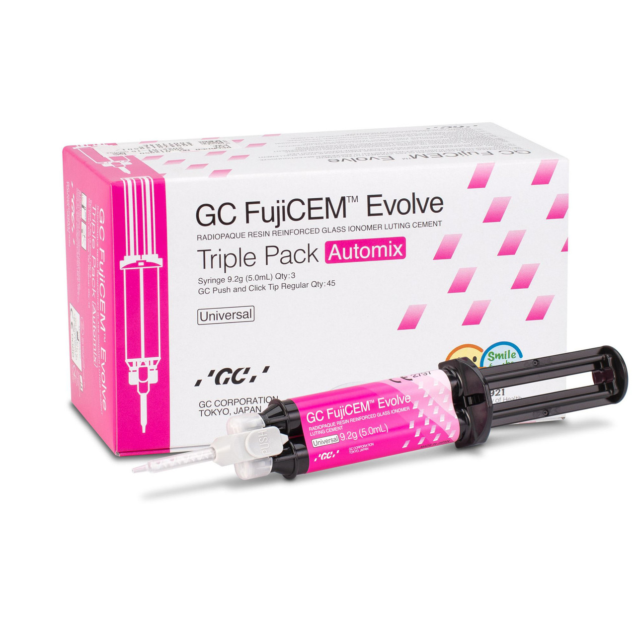GC FujiCEM Evolve Triple Pack Automix 3/Pack | Practicon Inc