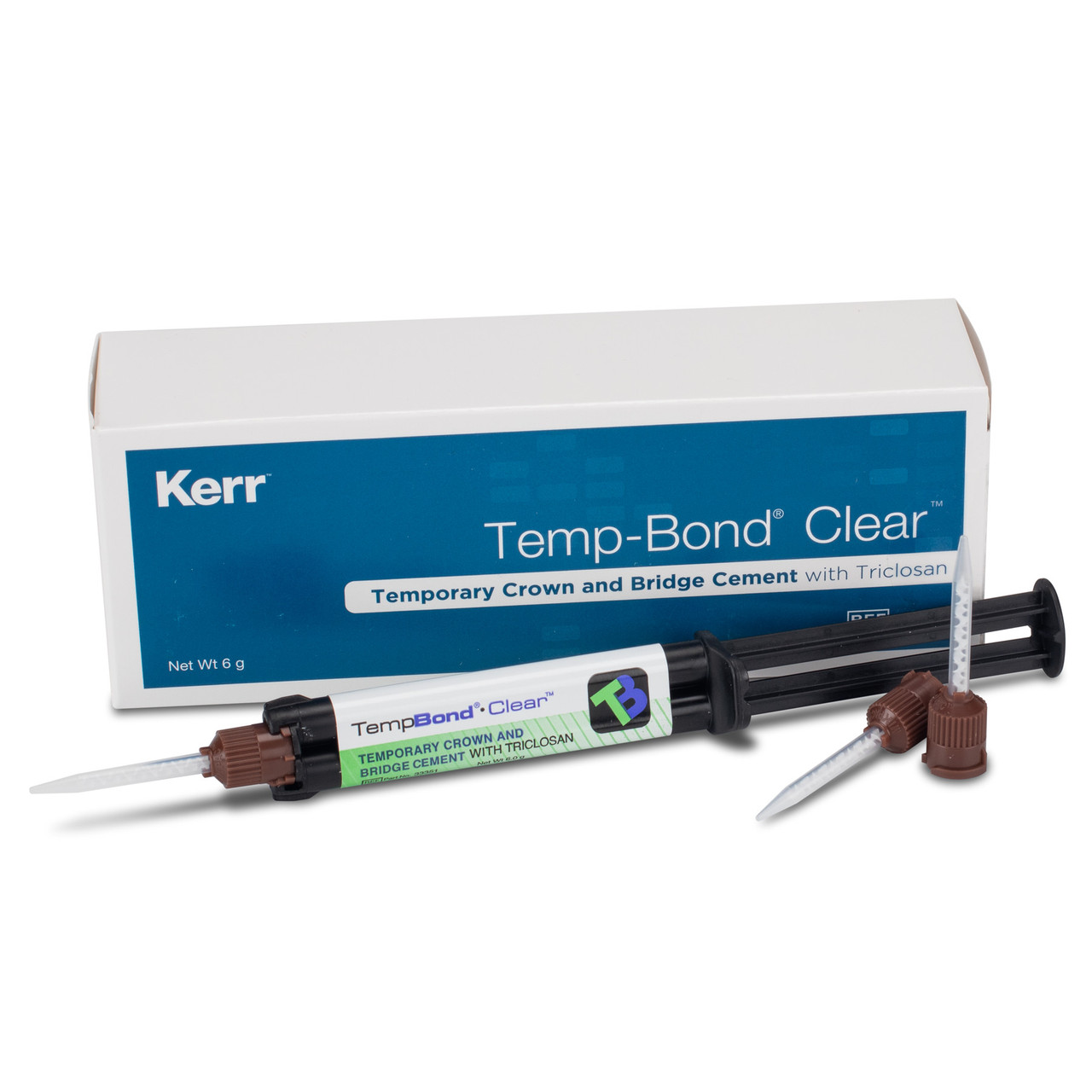 Kerr Temp-Bond Temporary Cement Clear Automix Syringe | Practicon Inc