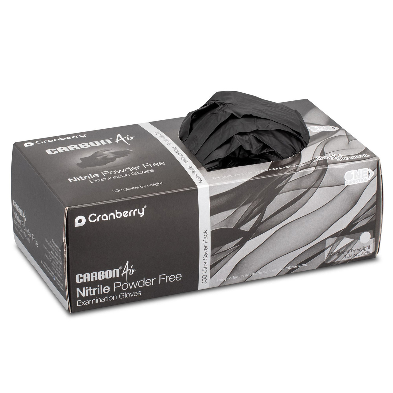 【10袋set】❣️新品未開封❣️炭クレンズ生酵素★ゲリラバーゲンSALE Cranberry Carbon Air Nitrile Exam Gloves 300/Box | Practicon Inc