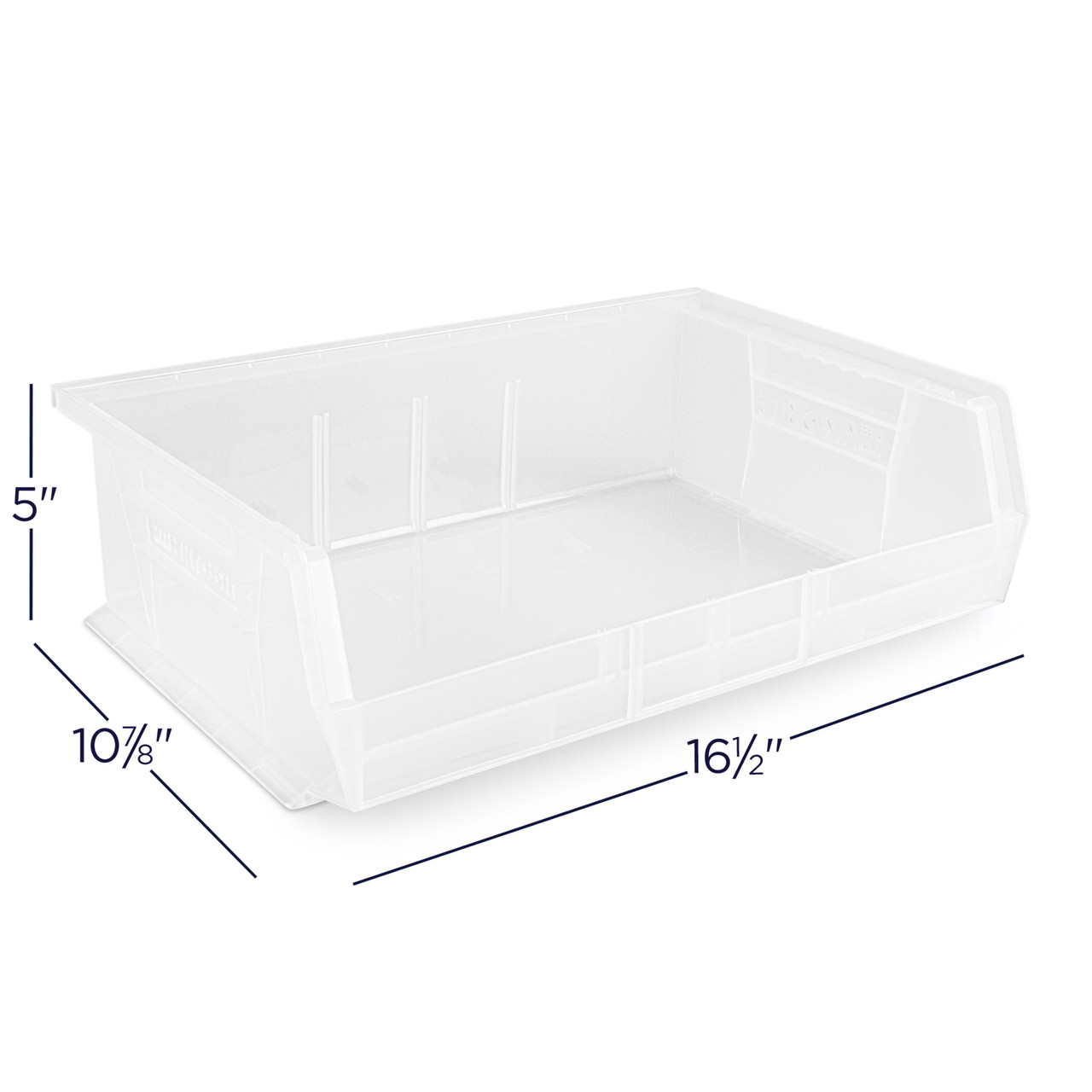 10 7/8 X 16 1/2 X 7 Clear AkroBins | Practicon Inc