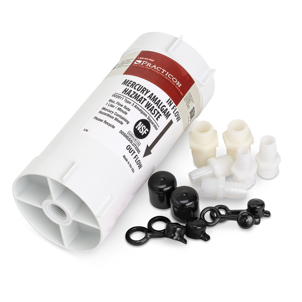 The Simple One® DD2011 Disposable Chairside Amalgam Separator Kit