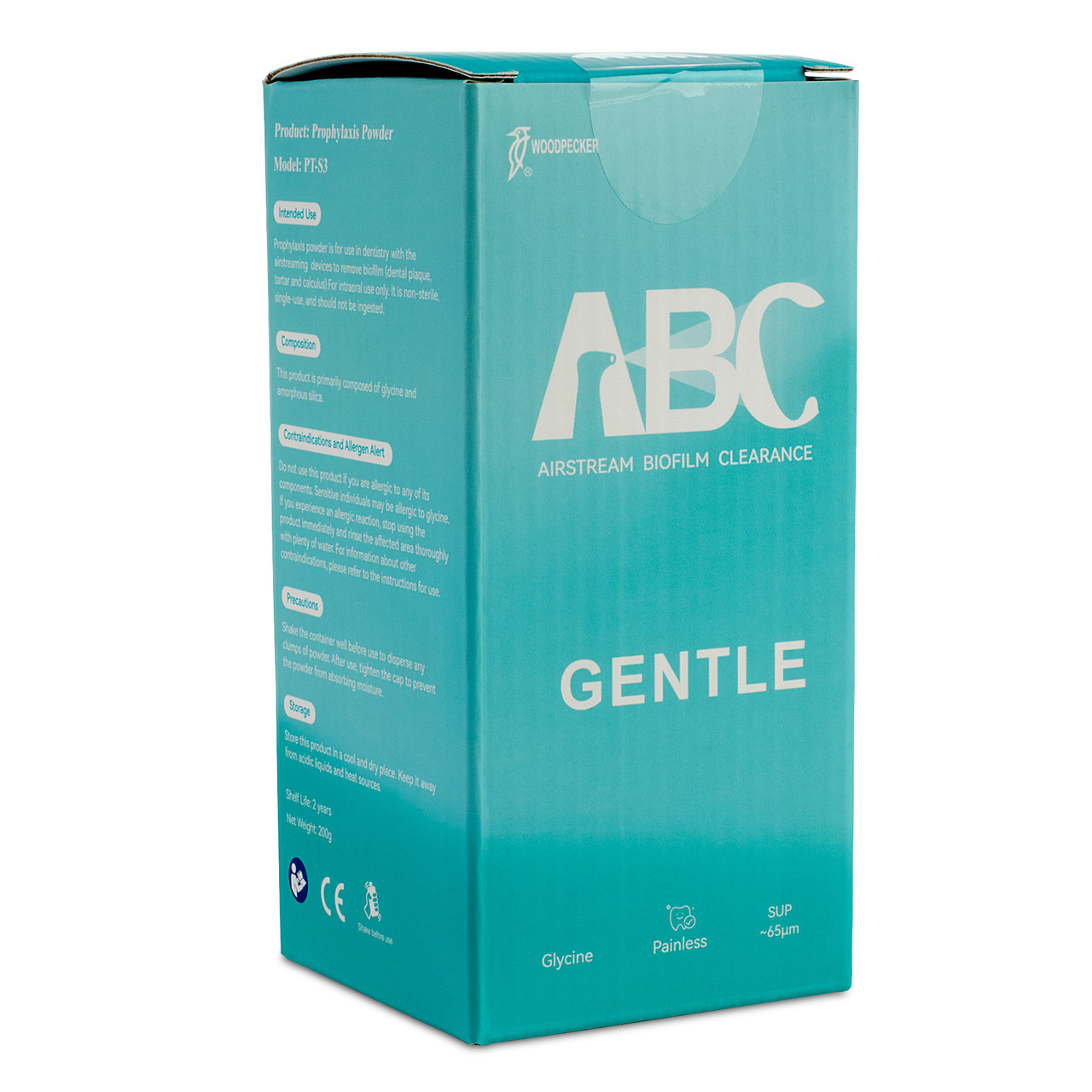 Woodpecker Gentle Subgingival Prophylaxis Powder | Practicon Inc