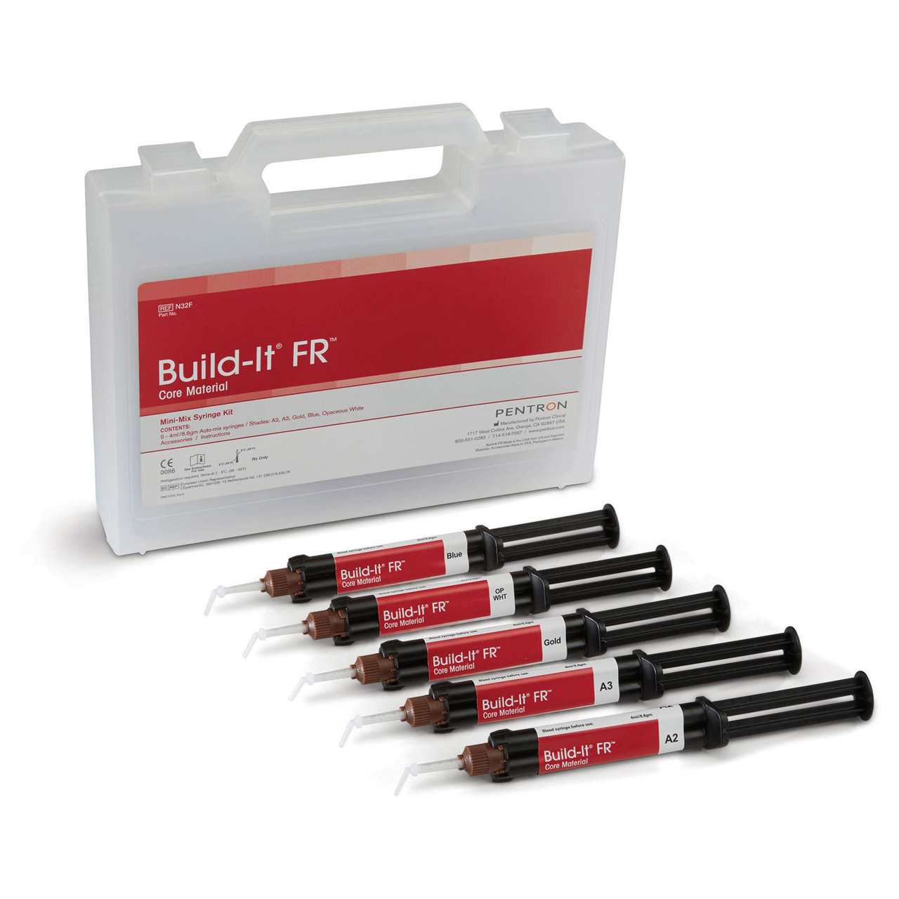 Build-It Fr Mini Mix Syringe Kit 5/Pack | Practicon Inc