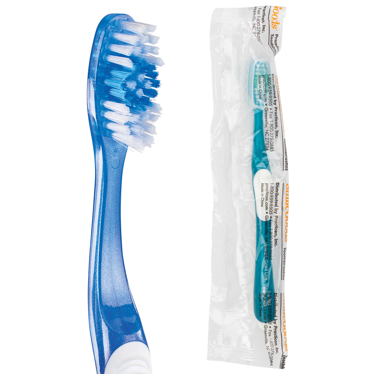 SmileGoods® Crisis Hotline Adult Toothbrushes 144/Box