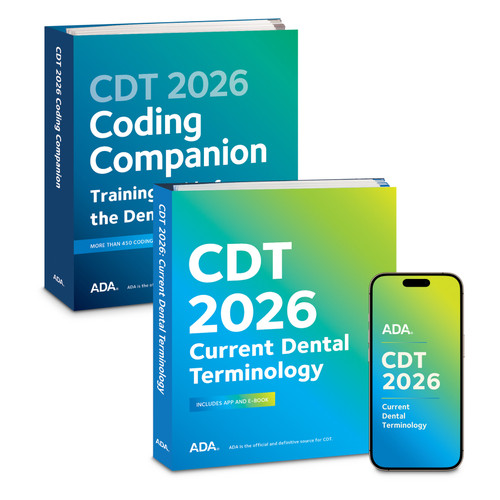 Management Resources American Dental Association CDT 2026 and Coding Companion Kit 8143140