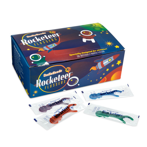 SmileGoods® Rocketeer Flosser Singles 200/Box