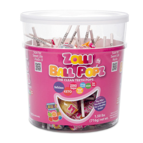 Zolli® Ball Pops® Assorted Tub | Practicon Inc