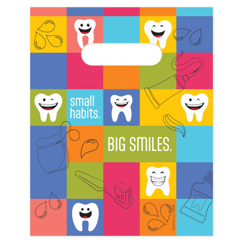 8 x 10 Small Habits Big Smiles Bags | 11098285