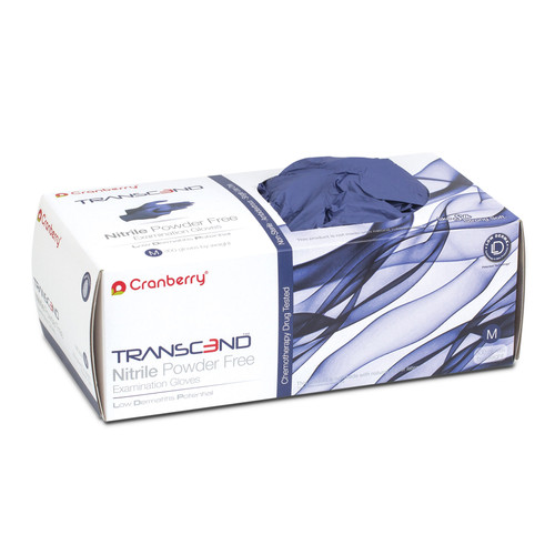 Cranberry Transcend Powder-free Nitrile Gloves 300/Box | Practicon Inc