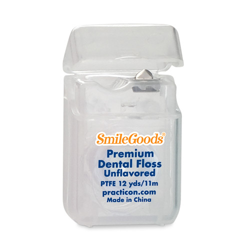SmileGoods® Premium PTFE Dental Floss 12 yds. 72/Case