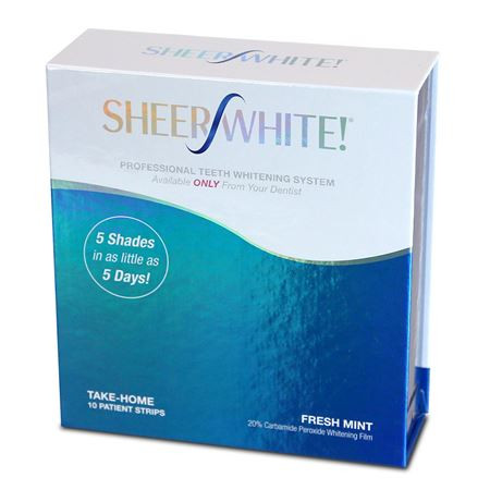 Sheer White Whitening Film Take Home Kit 24/Pack | Practicon Inc