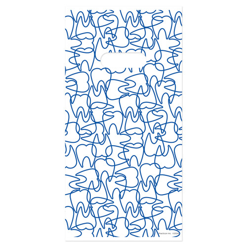 Practicon 6 x 12 Molar Mix-Up Scatter Print Bags 11098138 Practicon 6 x 12 Molar Mix-Up Scatter Print Bags 11098138