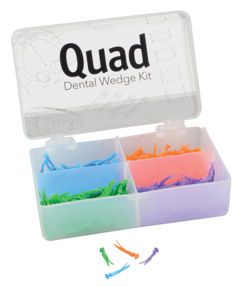 Garrison Quad Wedge Kit 400/Pack