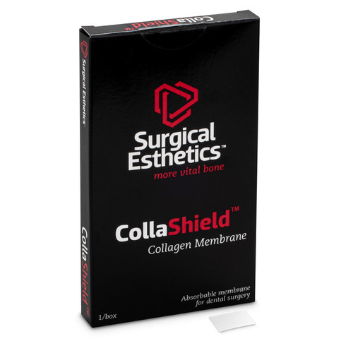 Perio Materials Surgical Esthetics CollaShield® Collagen Membrane 15mm x 20mm 7134631